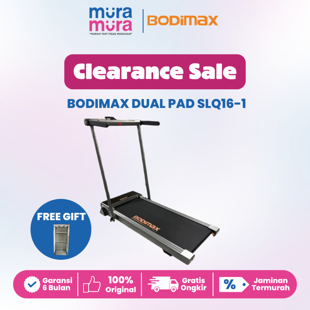 Clearance Sale Bodimax Dual Pad Running pad [new upgrade] Gym Alat Olahraga Fitness