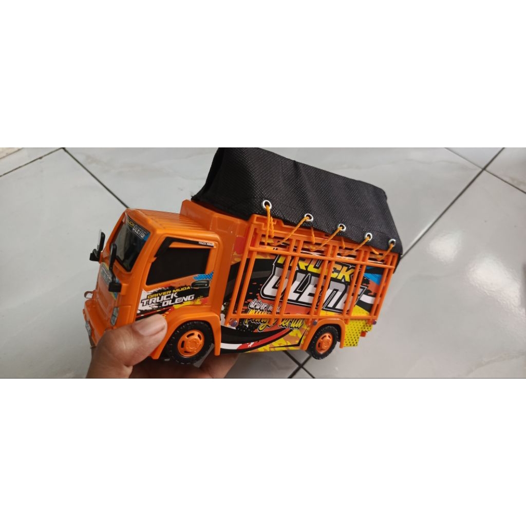 Truk Oleng Terpal Segitiga JSP T42/ Truk oleng mainan anak