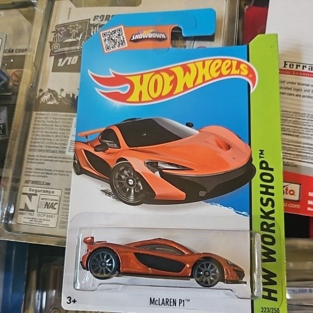 Hotwheels Mclaren P1 Orange