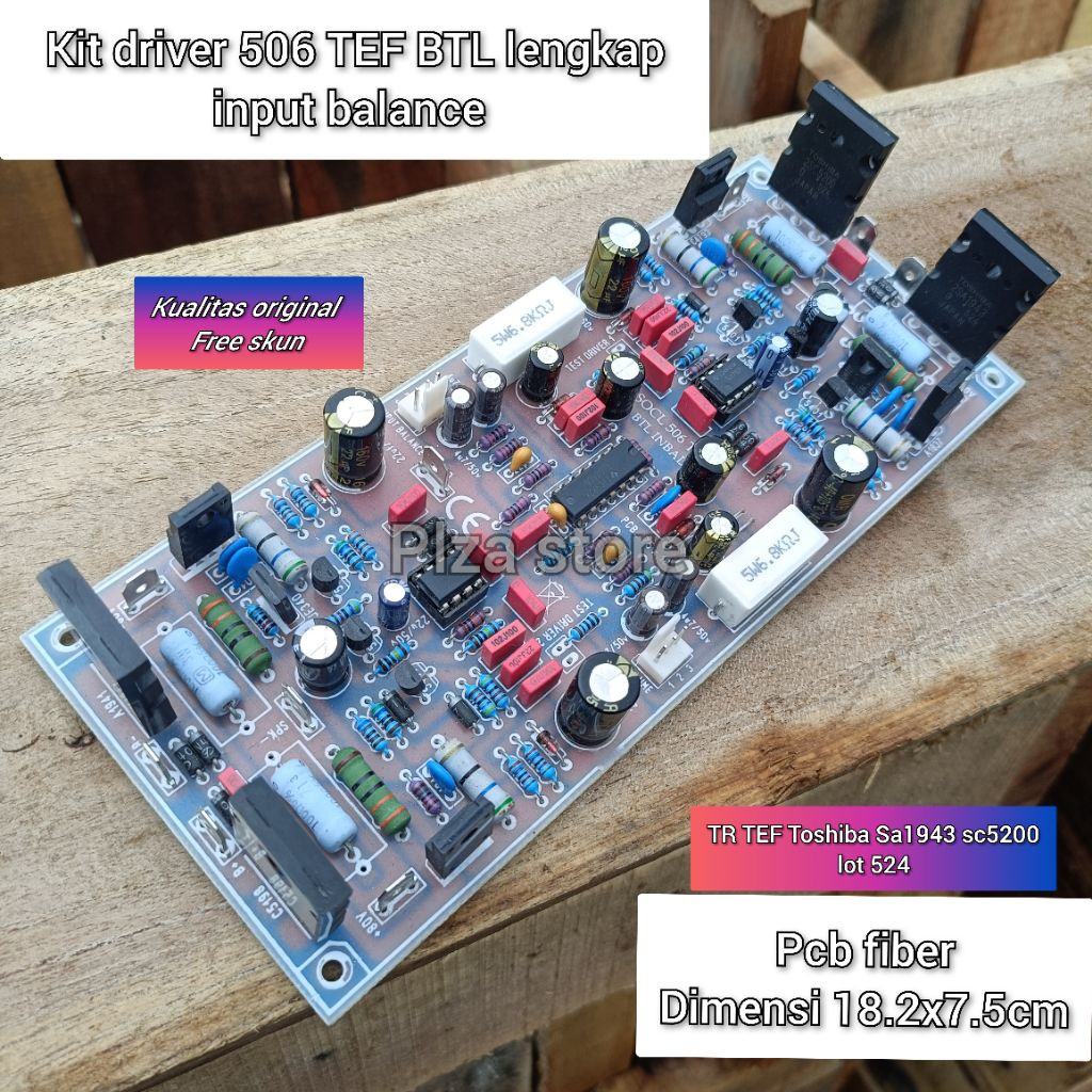 Kit Driver power SOCL 506 TEF BTL lengkap inbalance/Driver BTL 506 tef balap terhoreg
