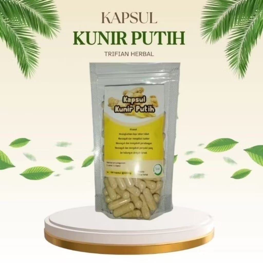 Kapsul Kunyit Putih/ Kunir putih