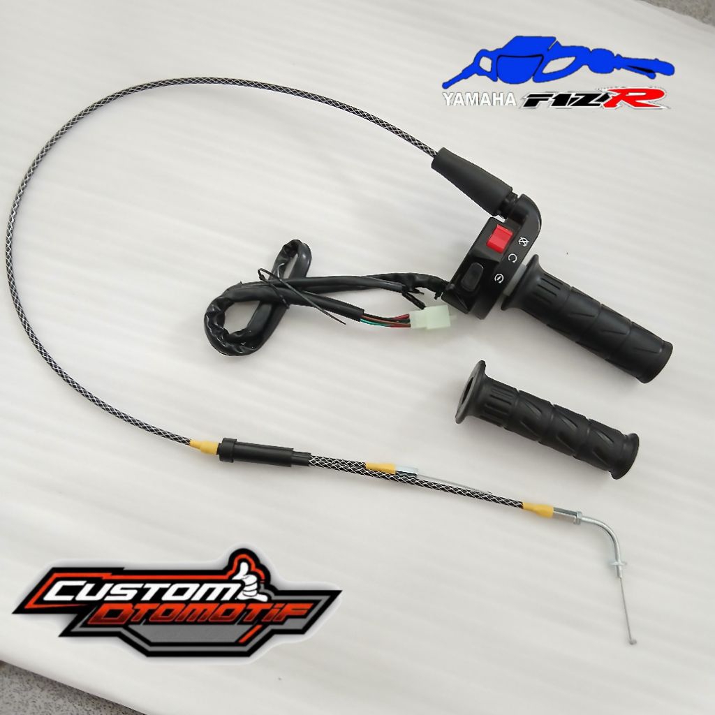 Gas spontan fizr f1zr KSR kabel karbon 2cabang pnp fizr