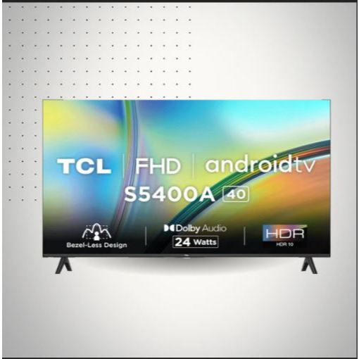 100% BARU TV LED TCL 40S5400A 40 Inch FHD Android TV Youtube Bluetooht VoiceControl PlayStore 5735F