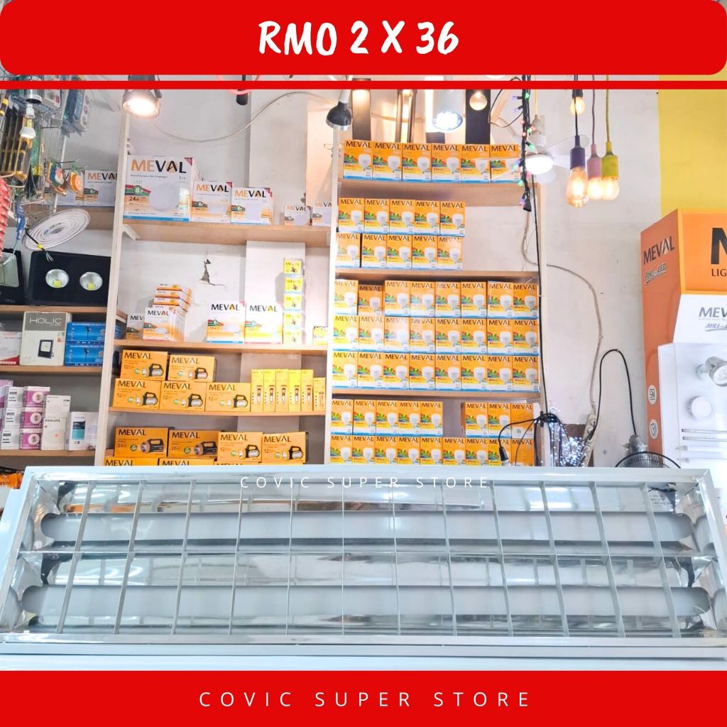 KAP LAMPU RMO 2 X 36 TECKYO