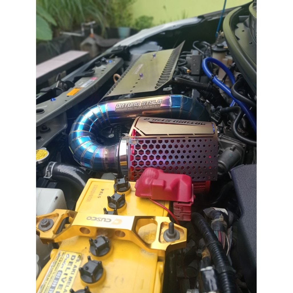 open filter, cover enggine calya sigra, Agya Ayla 1.2