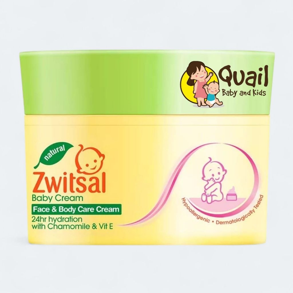 Zwitsal Baby Cream (Krim Wajah & Tubuh Bayi) 50 gr | Quail Baby Shop