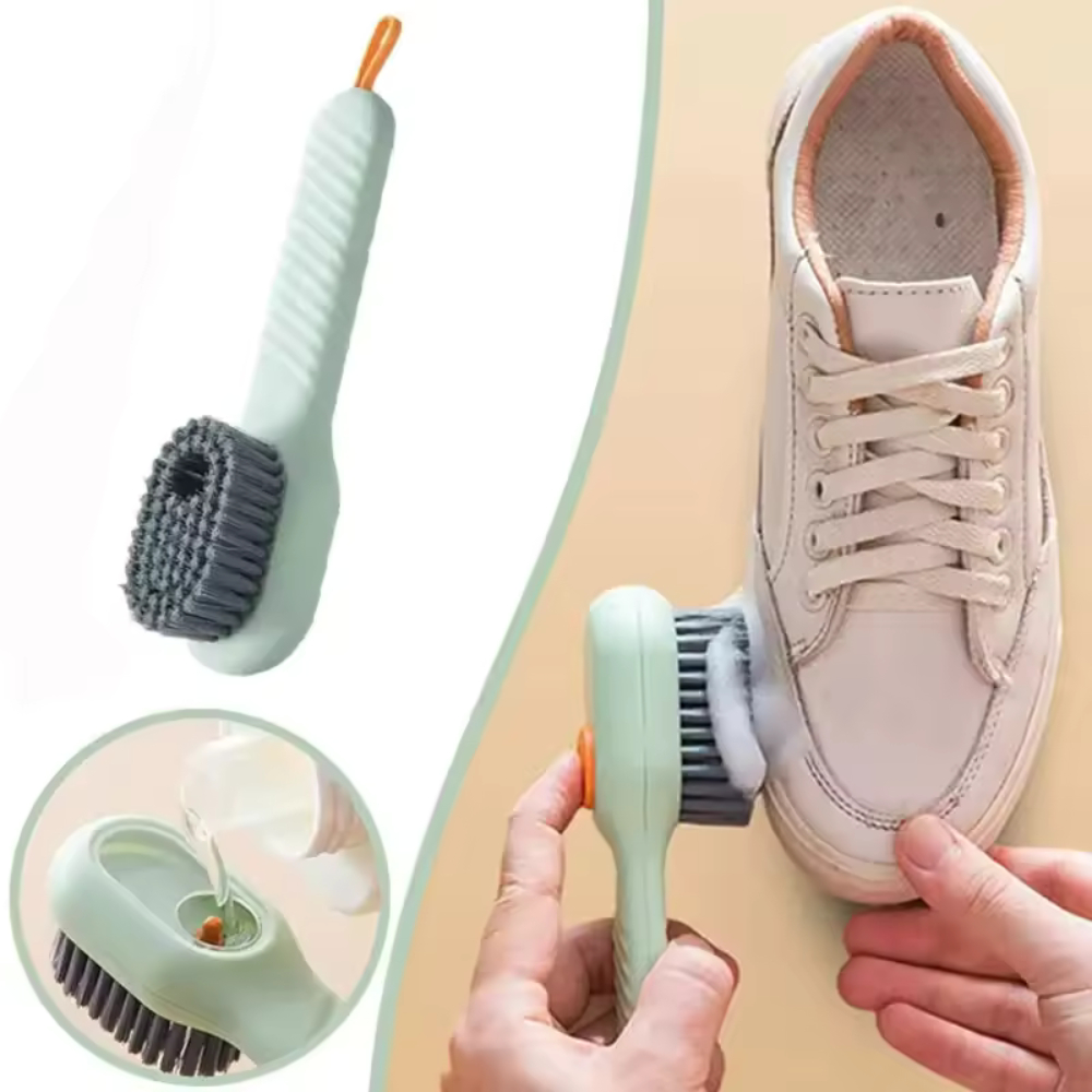 Semir & Pembersih Sepatu Putih Extra Sikat – Anti Kusam, Praktis Dipakai