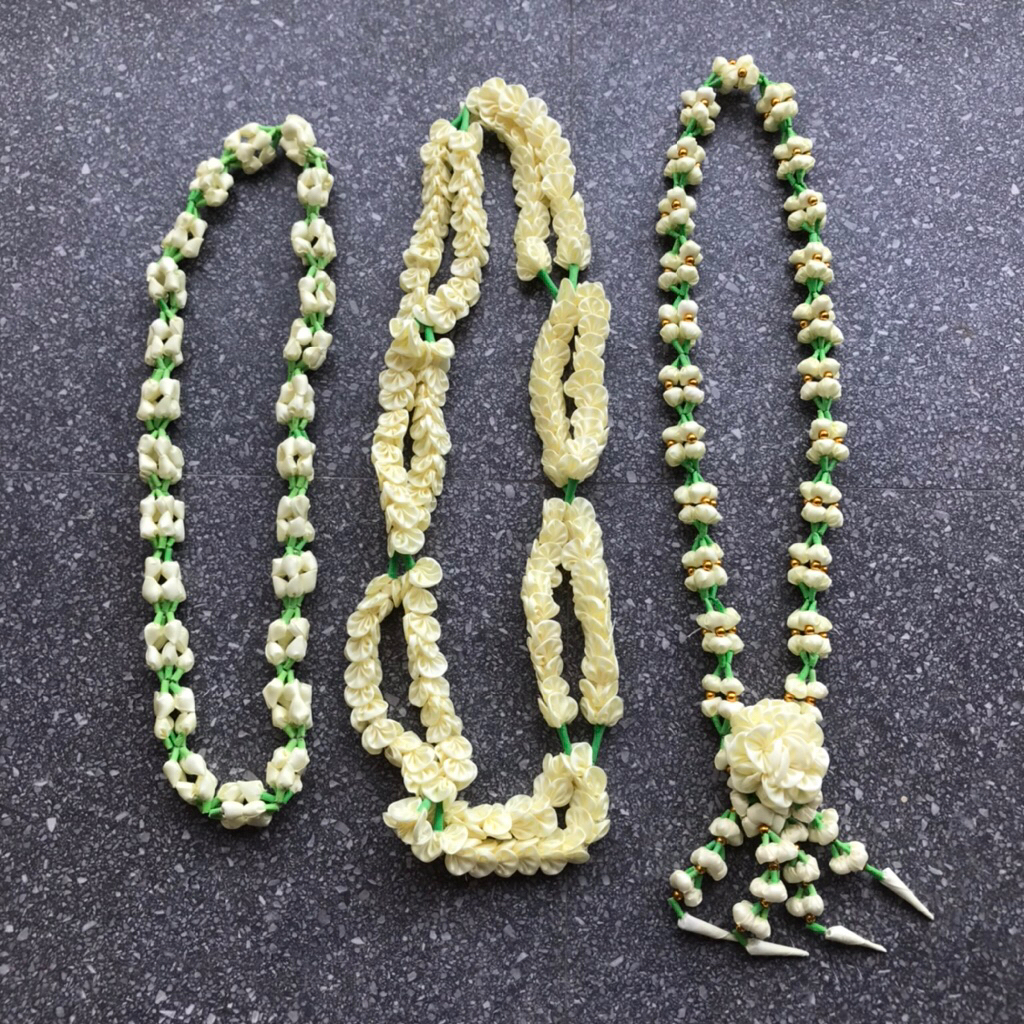 Kalung melati pengantin Pria