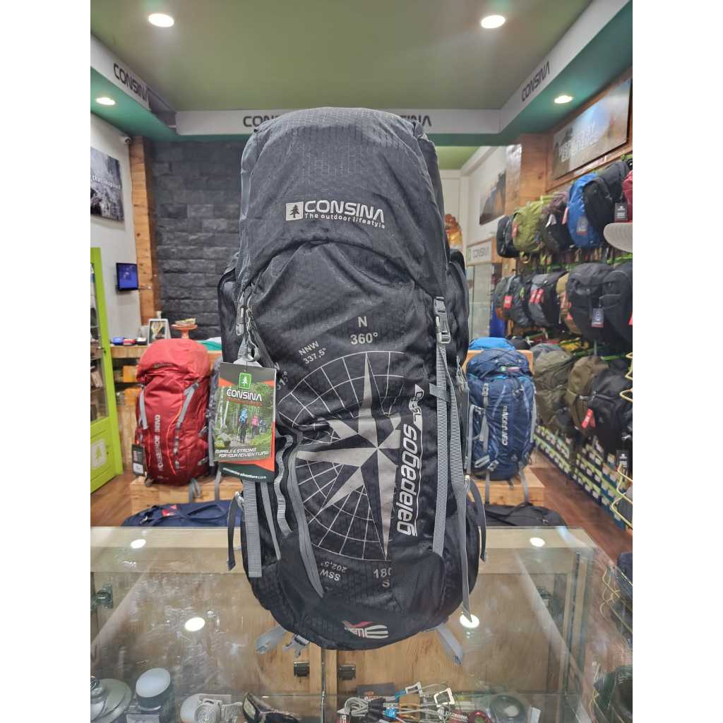 Tas Carrier Consina Galapagos - Tas Gunung 80l