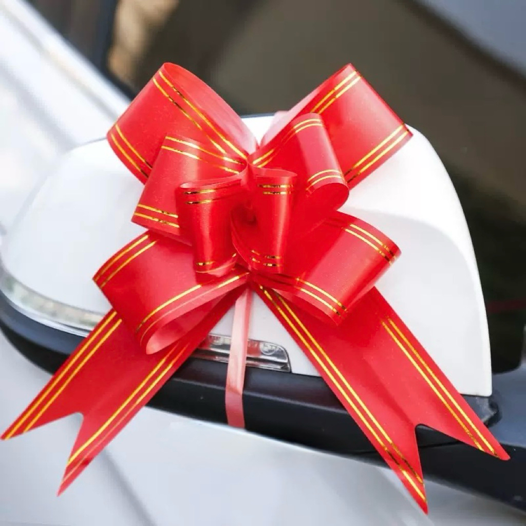 Pita tarik list emas / Pita Tarik Plastik Imlek / Pita pink / Pita gongxifacai / Pita Fu / Pita Tari