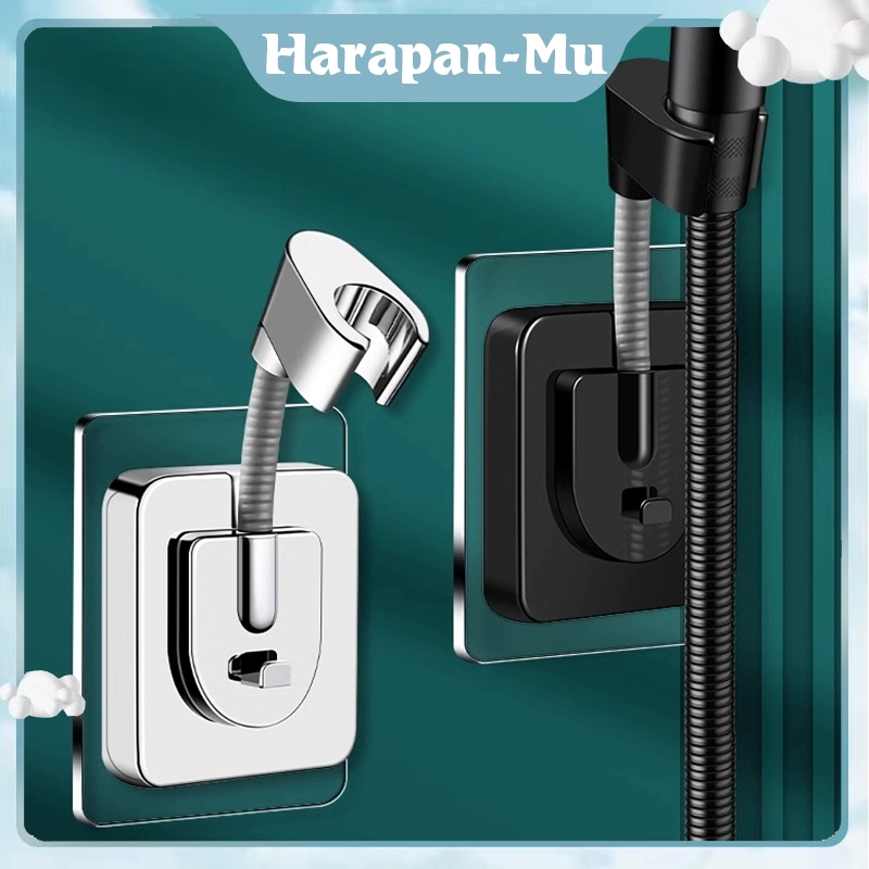 Holder Dudukan Shower Tempel / Gantungan Shower Mandi Adjustable 120° / Penyangga Shower Holder