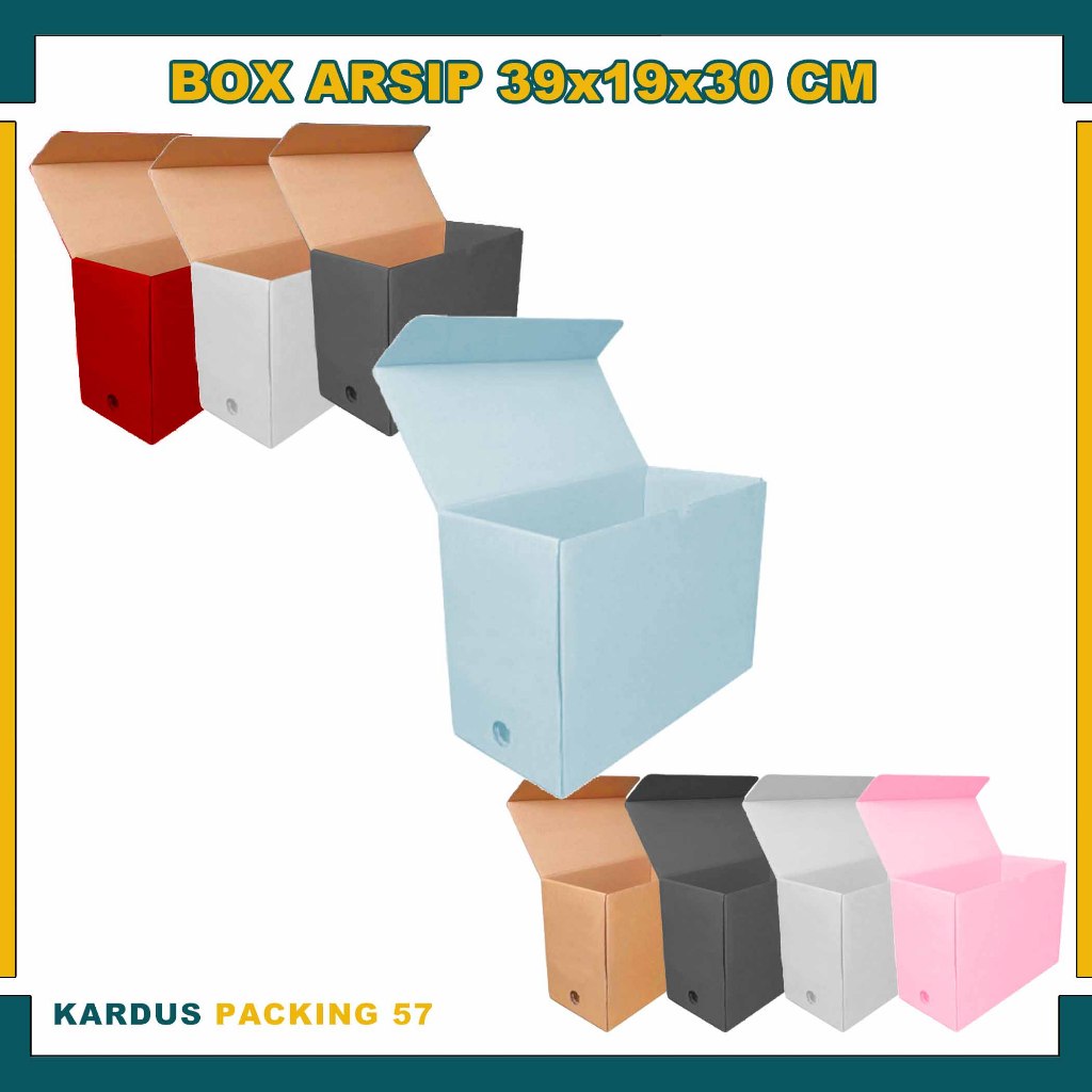 Box File 39x19x30 Cm/Kardus Arsip/Box File/Arsip Besar