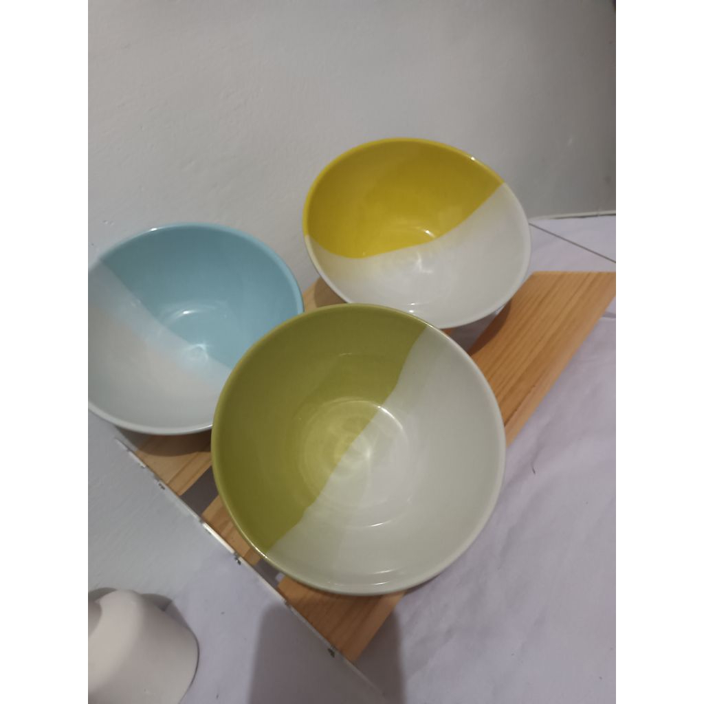 Souvenir Mangkok Twotone Tile |Souvenir Pernikahan|Souvenir Acara|Souvenir Khitanan