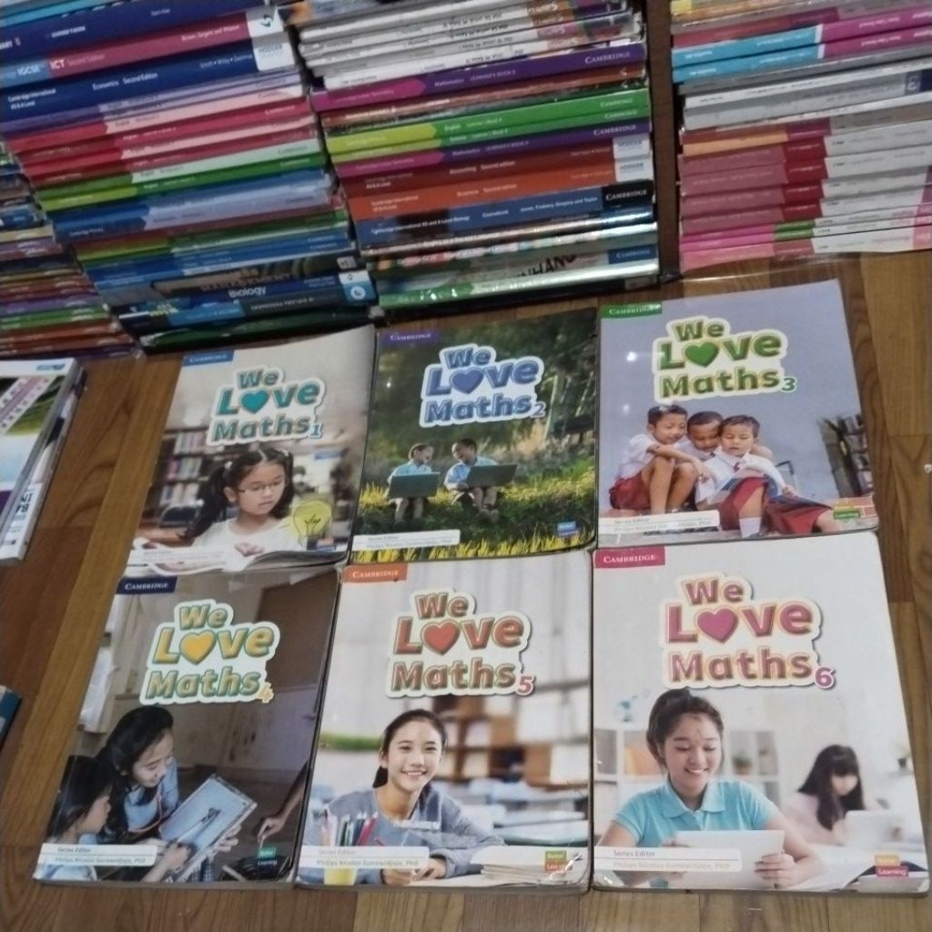 Cambridge We Love Maths 1,2,3,4,5,6