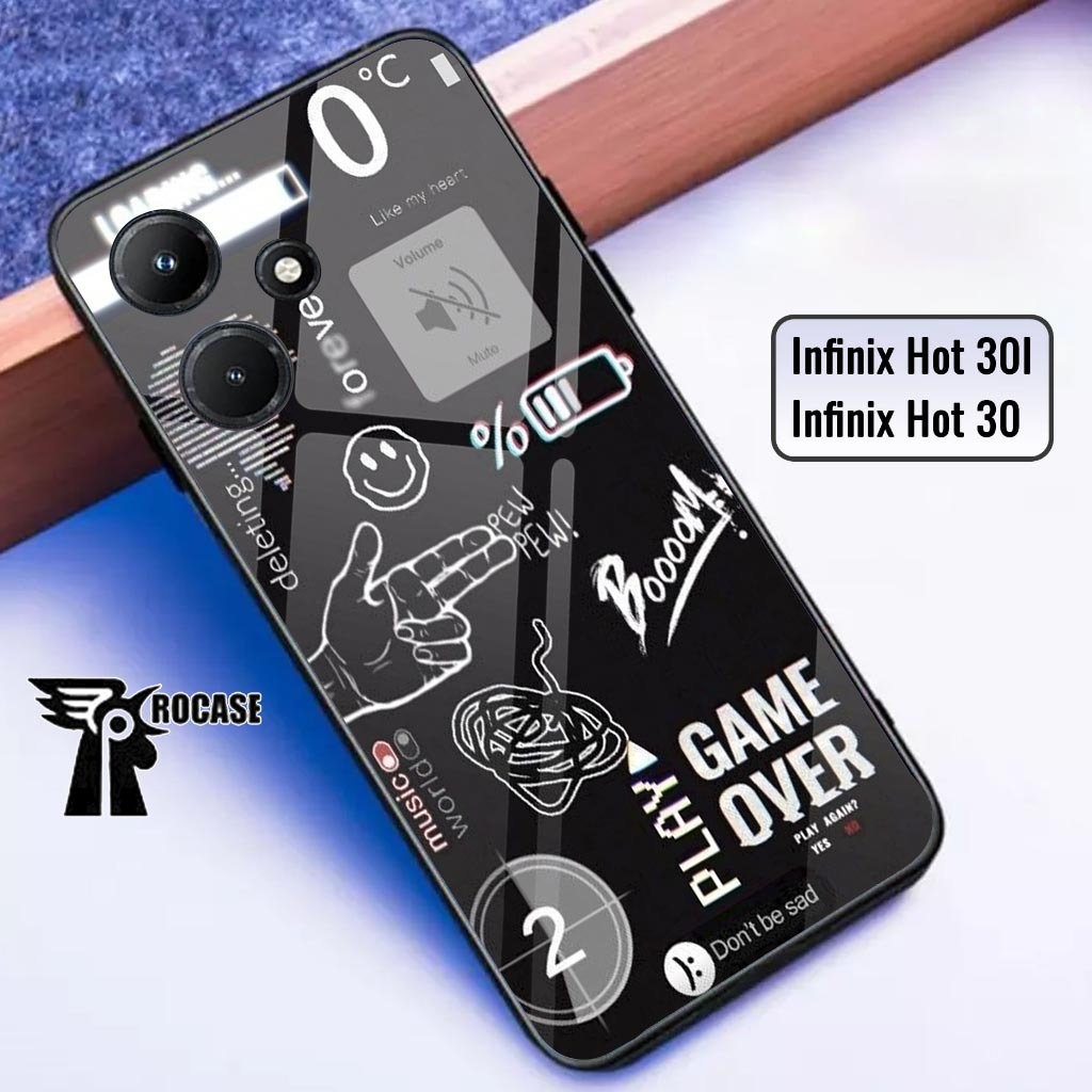 Case Infinix Hot 30i - Casing Hp Infinix Hot 30i Terbaru ( ABSTRAK ) Softcase Hp Infinix Hot 30i - S