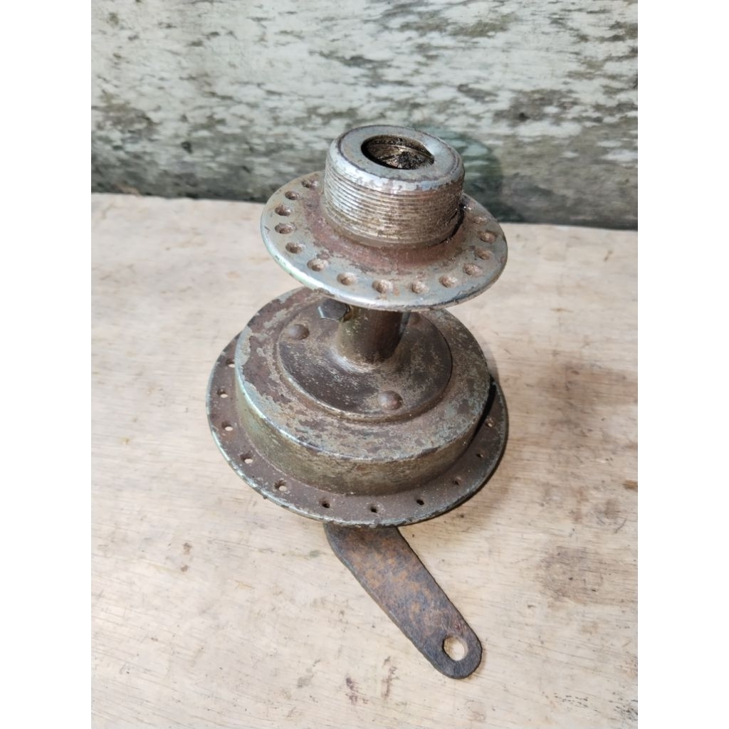 TROMOL BELAKANG SEPEDA ONTHEL MERK SOLINGEN GERMANY ORIGINAL LEPASAN UNIT HOLE 40