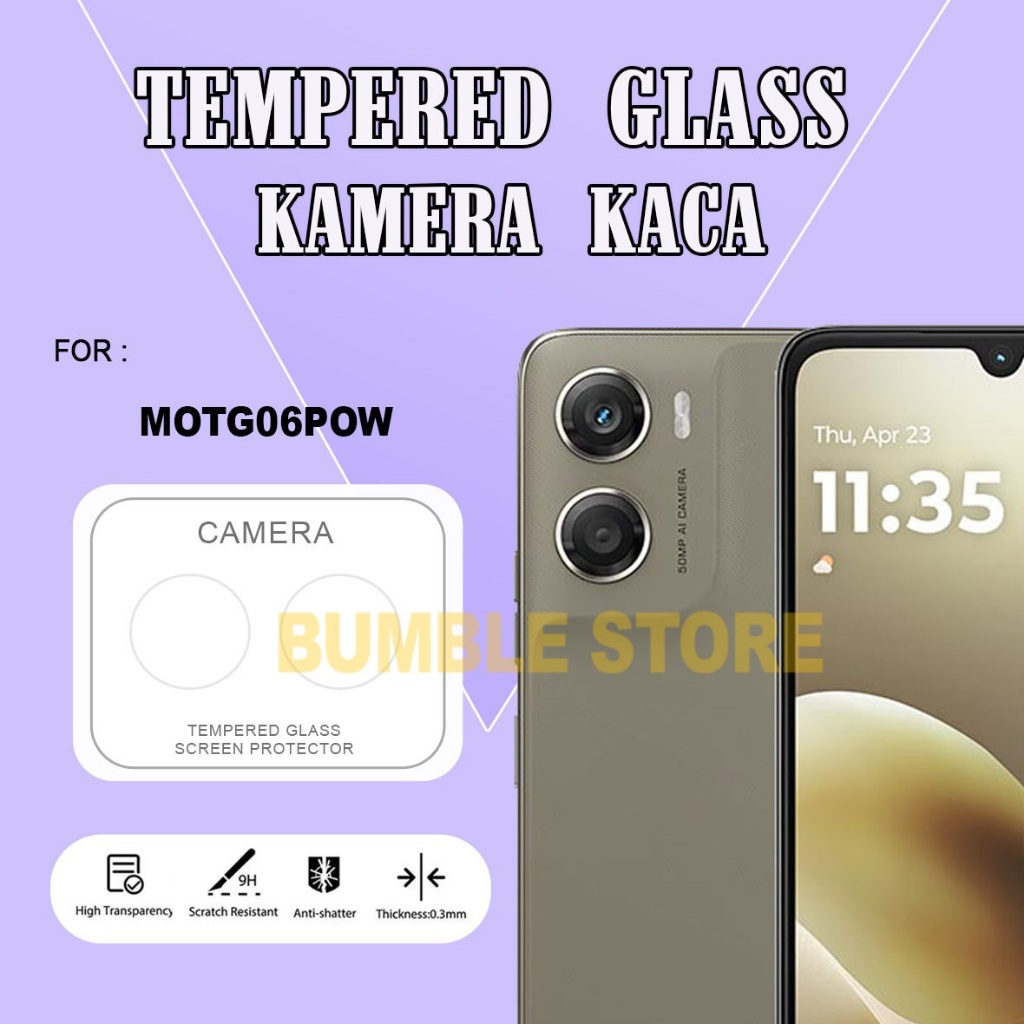 Antigores Kamera Moto G06 Power Moto G86 Power Tempered Glass Camera /Pelindung Kamera Antigores Mot