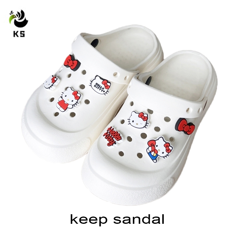 Sandal Baim Kasual Jelly Karet Sandal Fuji Korea Sepatu Jelly Wanita Sandal Wanita Original 100%