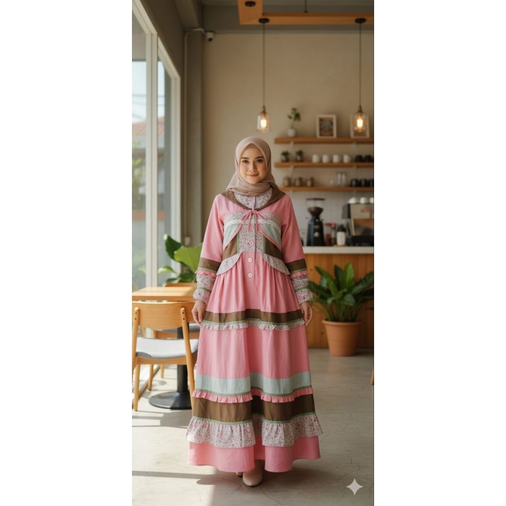 gamis rose A- 4072102 by aurelee