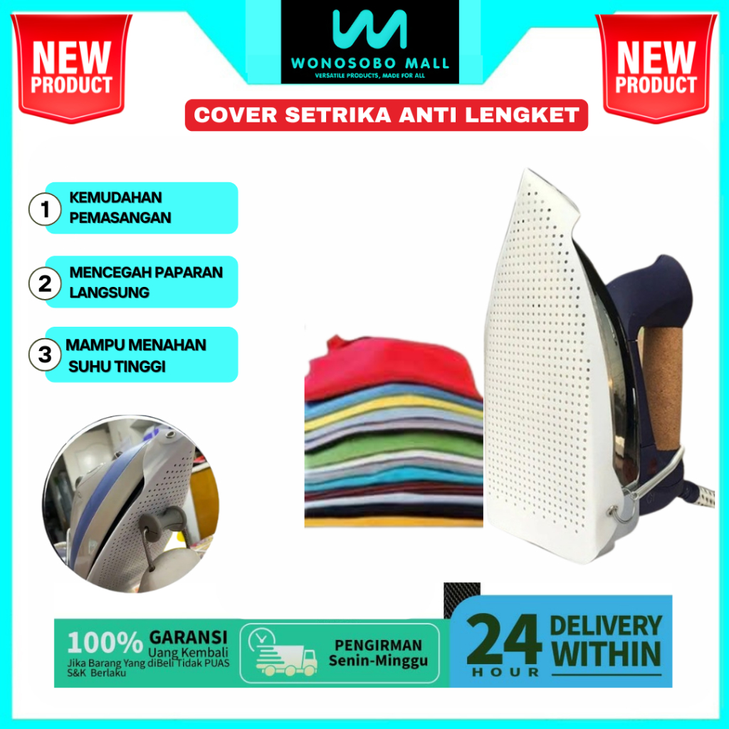 WM Cover Setrika Anti Lengket - 7RHZPHWH
