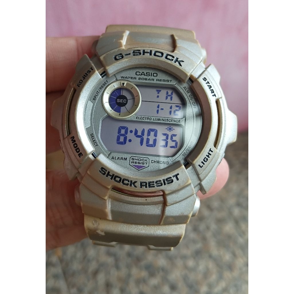 Casio G-Shock G-2000 Second/Bekas/Preloved