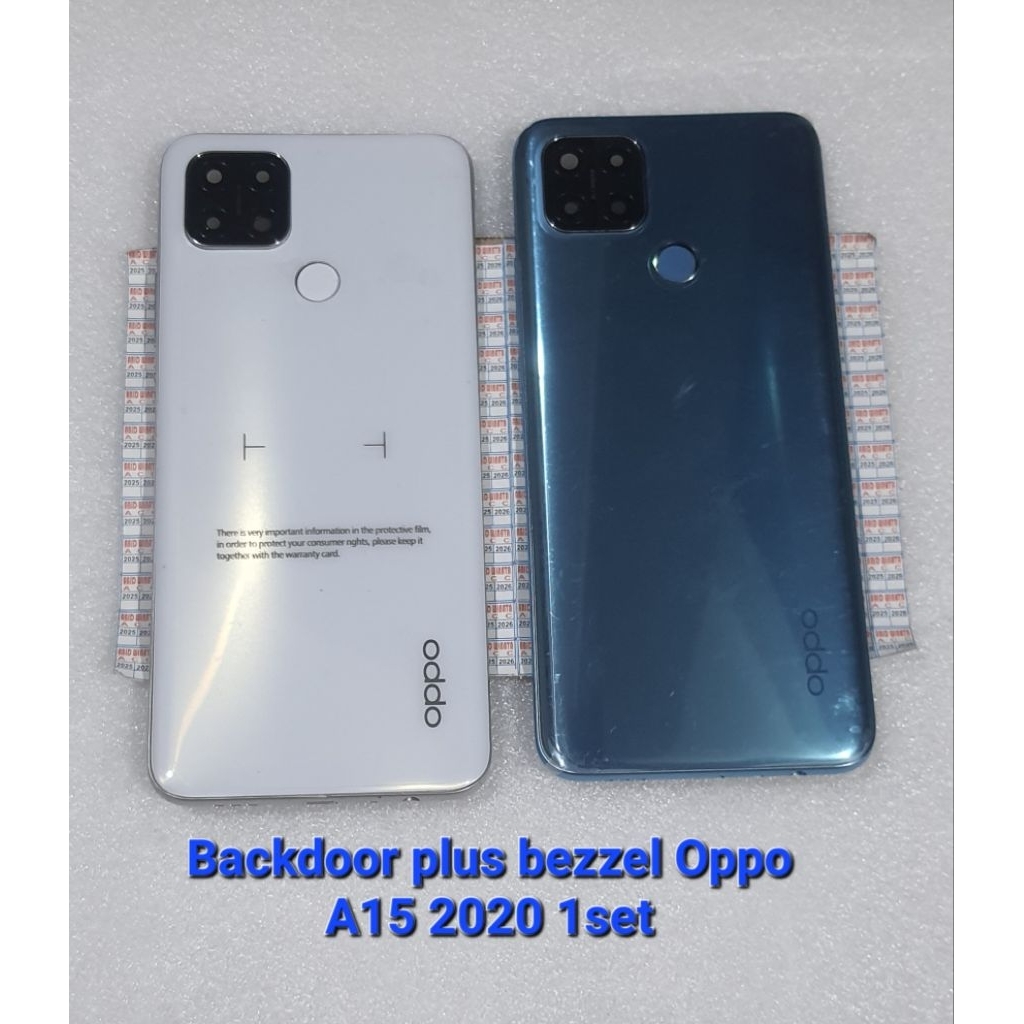 Backdoor Oppo A15 Bezzel Oppo A15 fingerprint Oppo A15 original