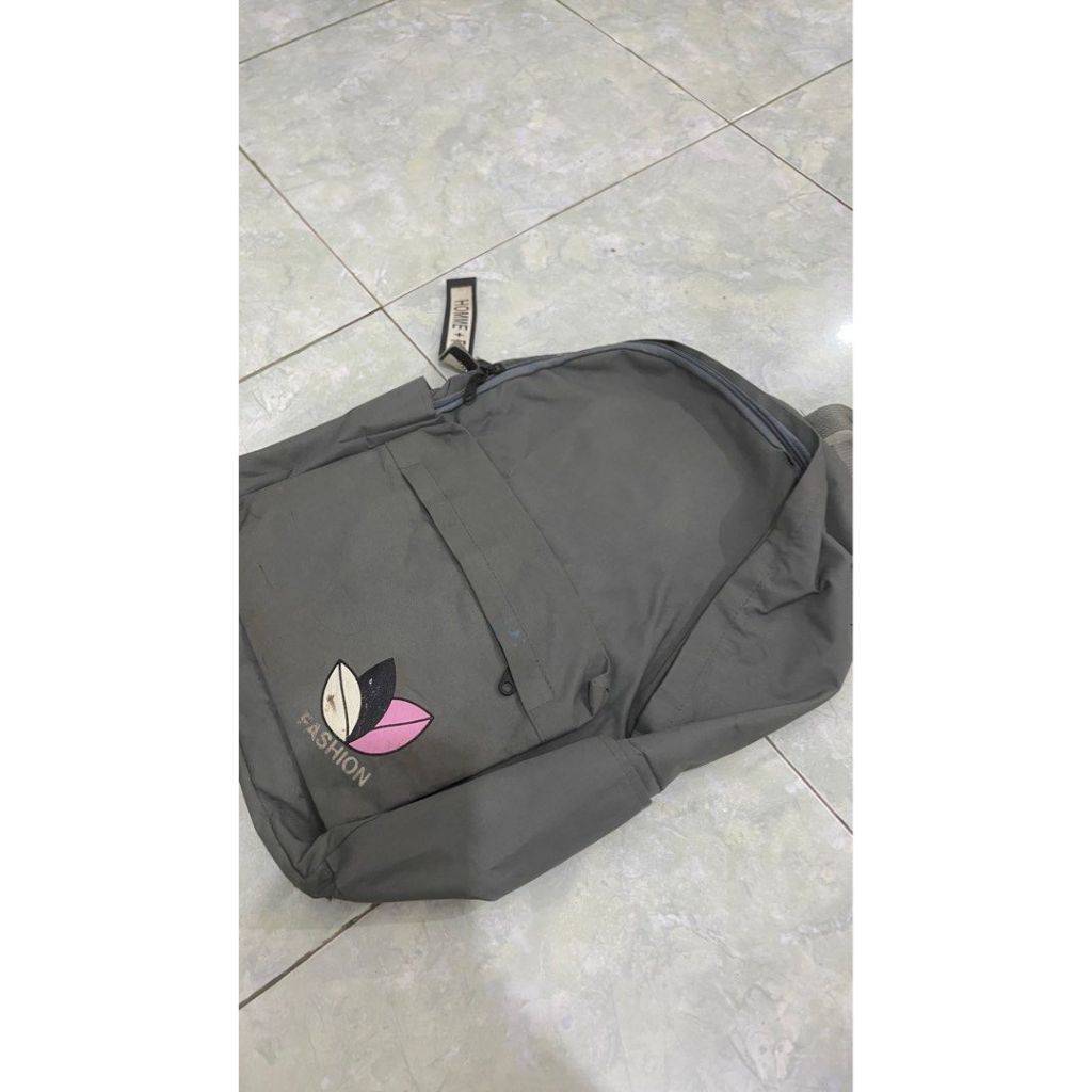 PRELOVED TAS RANSEL ABU TAS SEKOLAH