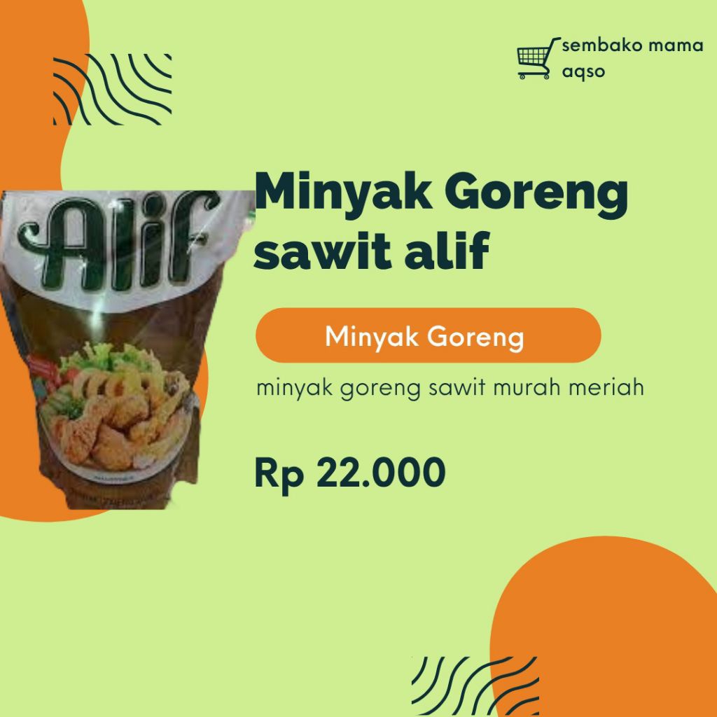 minyak goreng sawit alif