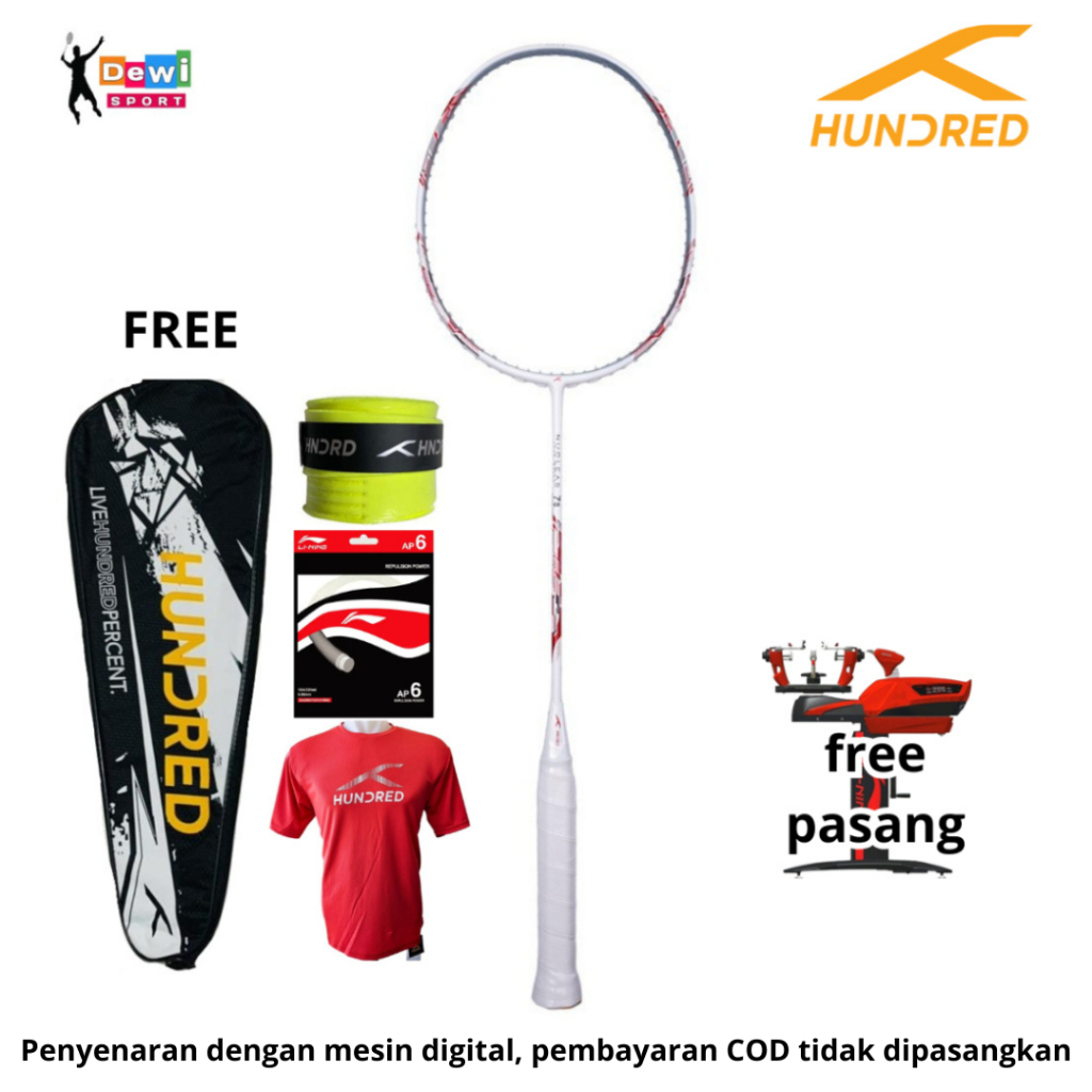 Raket Badminton HUNDRED NUCLEAR 78