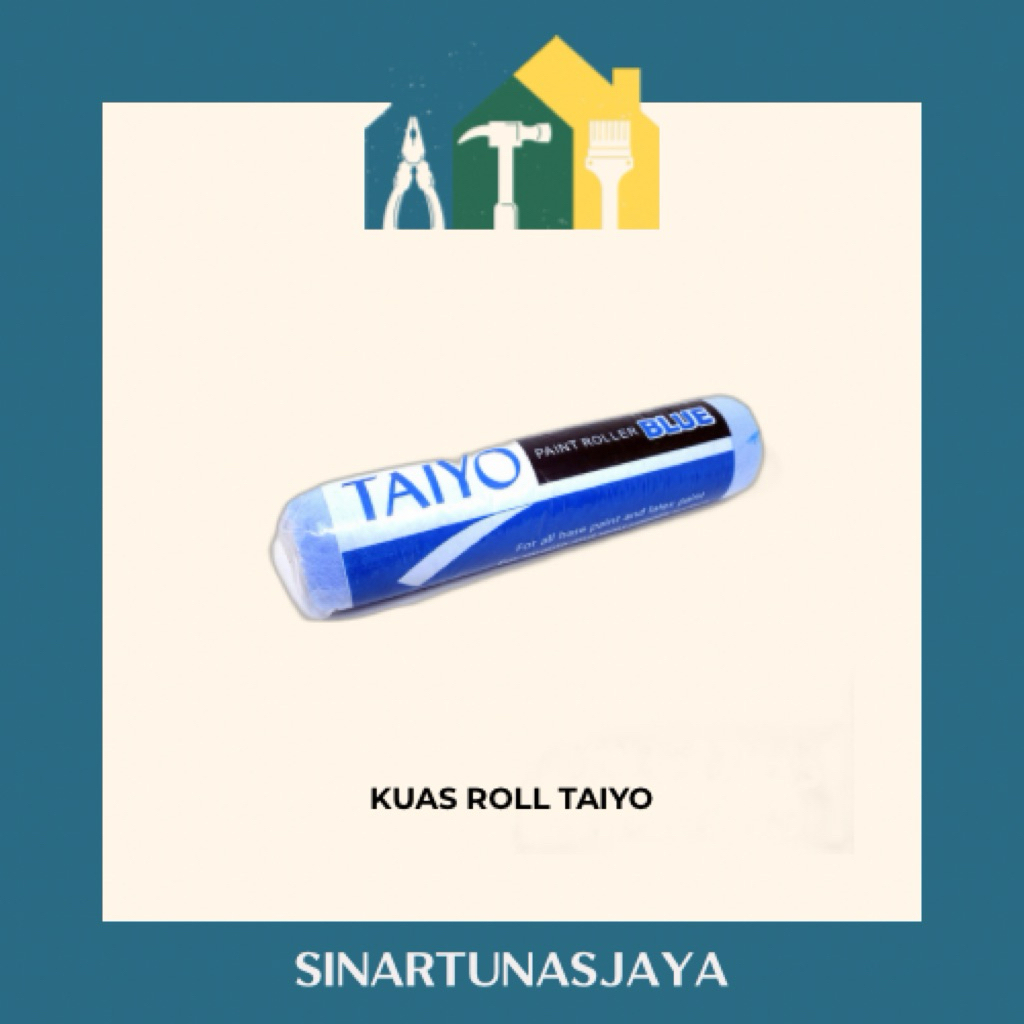 Kuas roll cat tembok / Kuas roll Taiyo