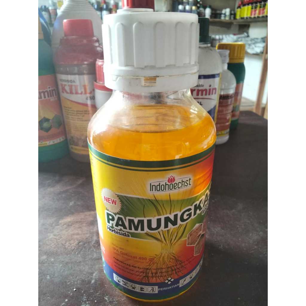 PAMUNGKAS490SLHERBISIDA 500ml UNTUK RUMPUT LIAR DI SAWAH DAN TANAH LAPANG