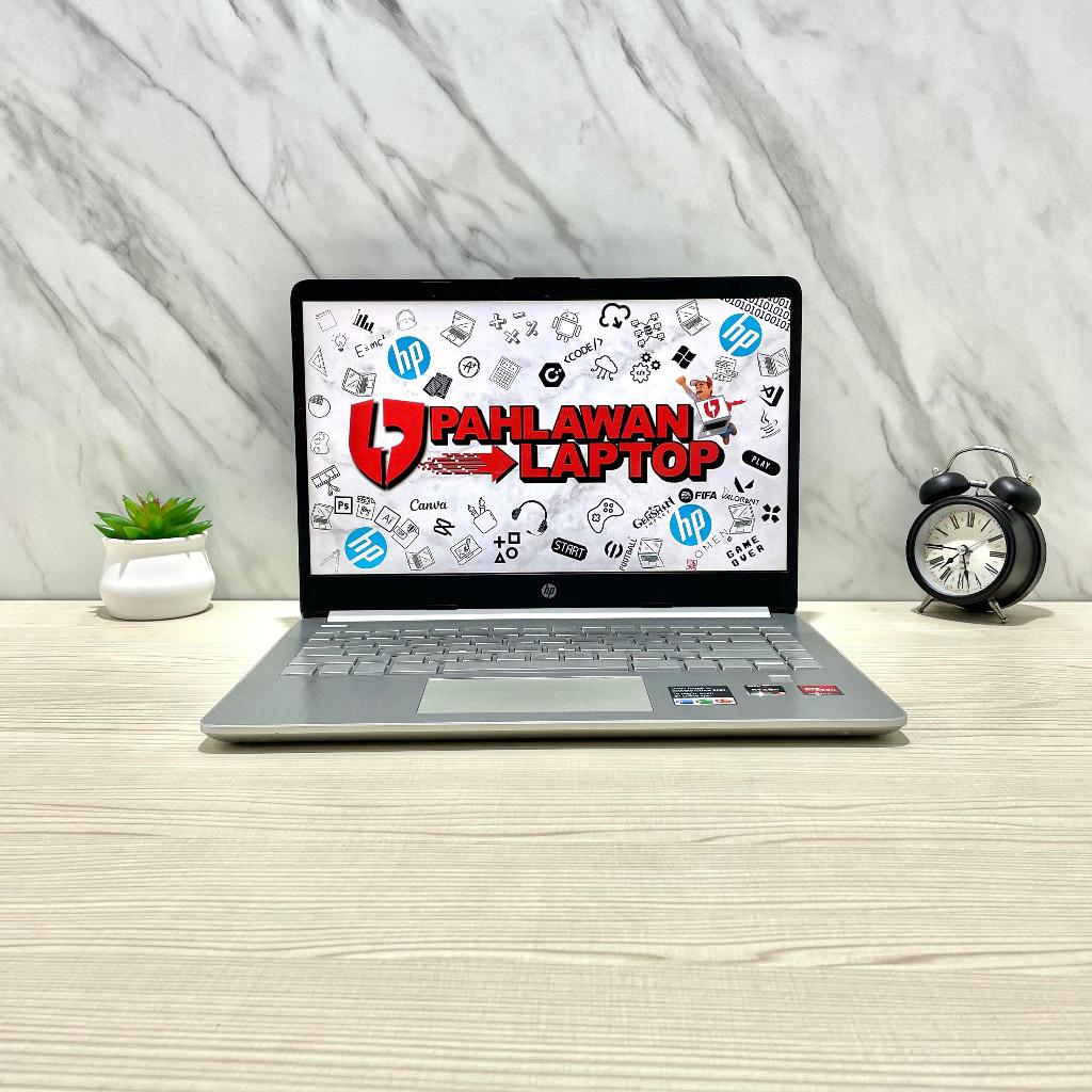 Laptop HP 14S-FQ2002AU AMD Ryzen 5-5000 Series/8/512
