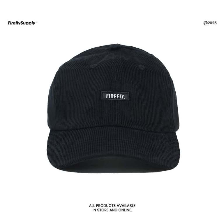 POLOCAPS CORDUROY BLACK SERIES FIREFLY ORIGINAL/TOPI PRIA/TOPI WANITA