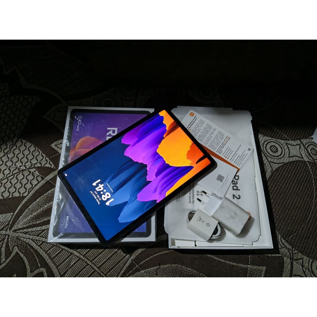 Redmi pad 2 second bekas like new open dus