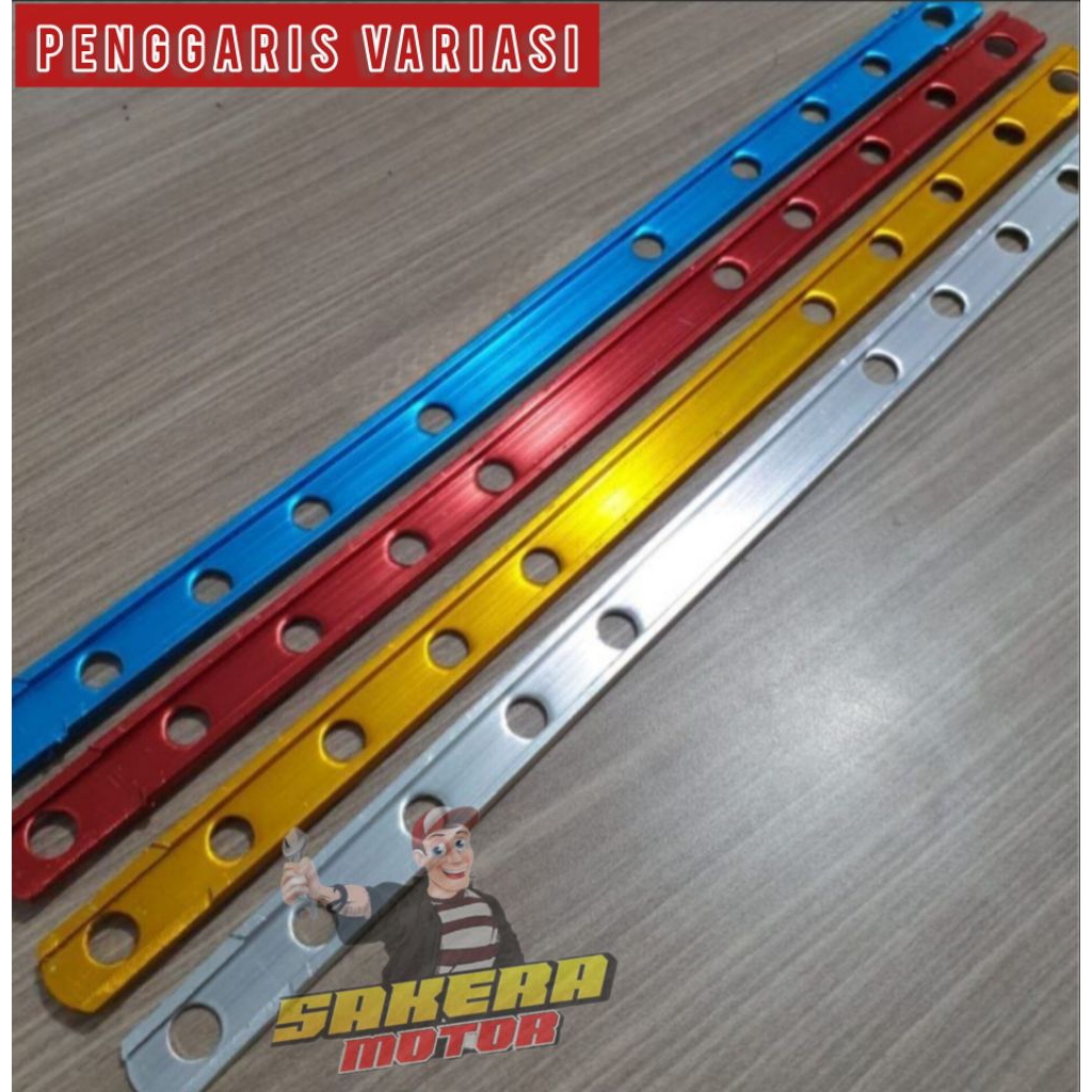 Penggaris variasi/pangkon knalpot variasi termurah/pangkon knalpot variasi grosir