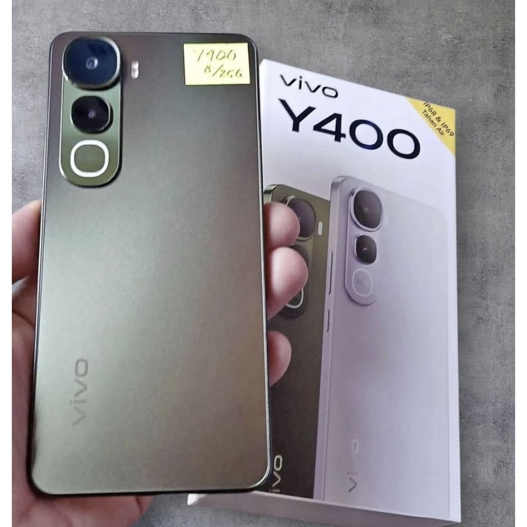vivo y400 hp second lengkap versi ram8 128gb dan 256gb