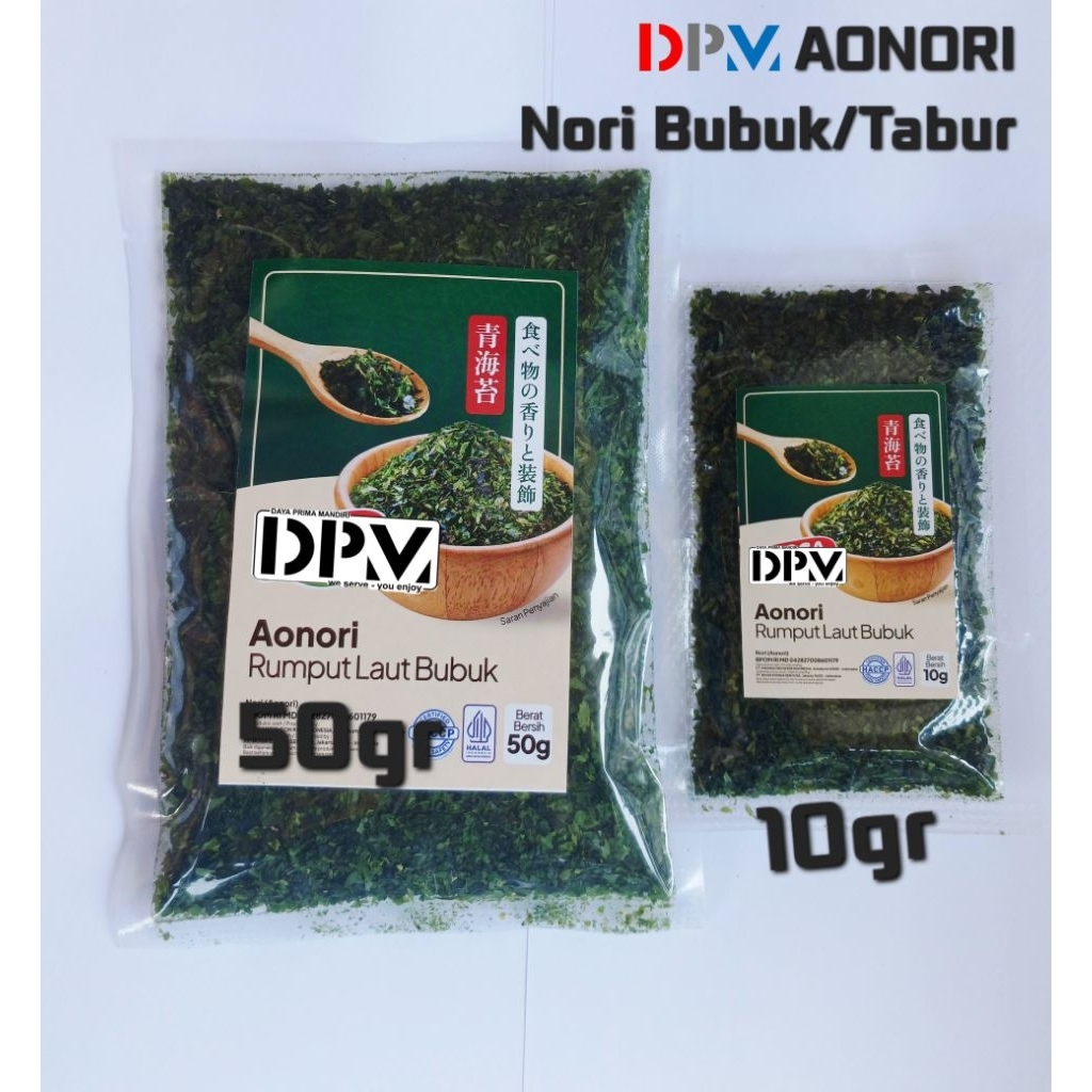 NORI BUBUK AONORI RUMPUT LAUT