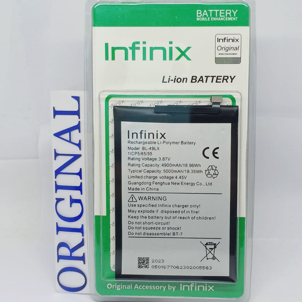 BATRAI BATRE INFINIX HOT 12 / HOT 12i /  HOT 20s / MODEL BL-49LX KUALITAS ORIGINAL