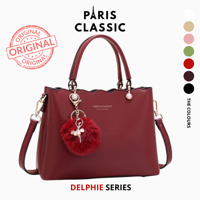 Tas Selempang Pesta Wanita Branded Original Kekinian Import Terbaru Merek Paris & Classic [PC 93315]