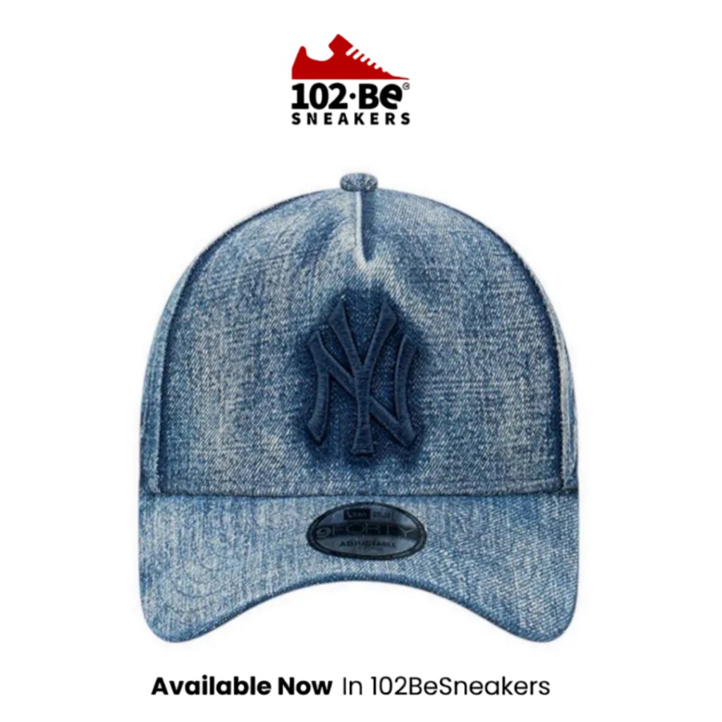 Topi 940Afcs Q424 Denim Snow Wash Neyyan Men's Caps - Blue Denim NRA6058832112WOSM Original