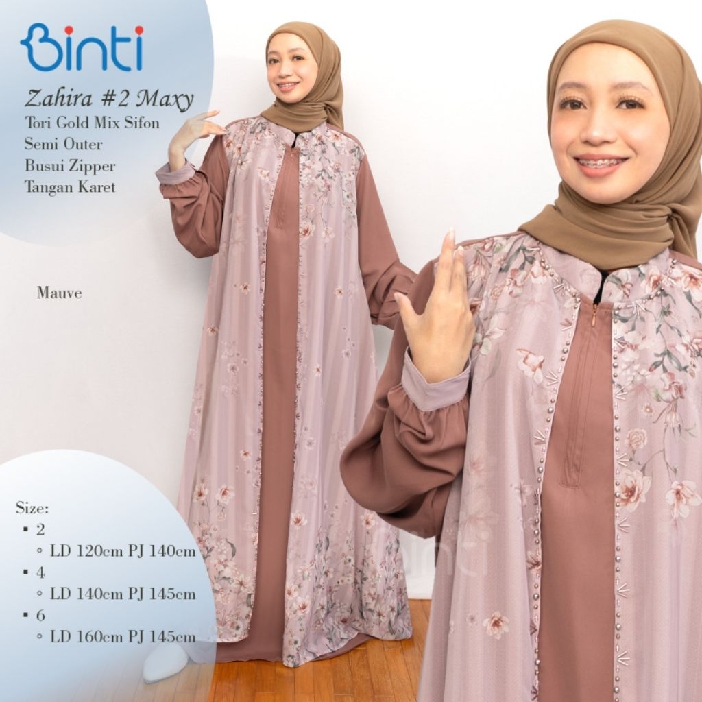 ZAHIRA DRESS JUMBO LD 120 140 160 XL-XXXXXXL BAHAN TORI GOLD MIX SIFON BY BINTI GAMIS JUMBO TERBARU 