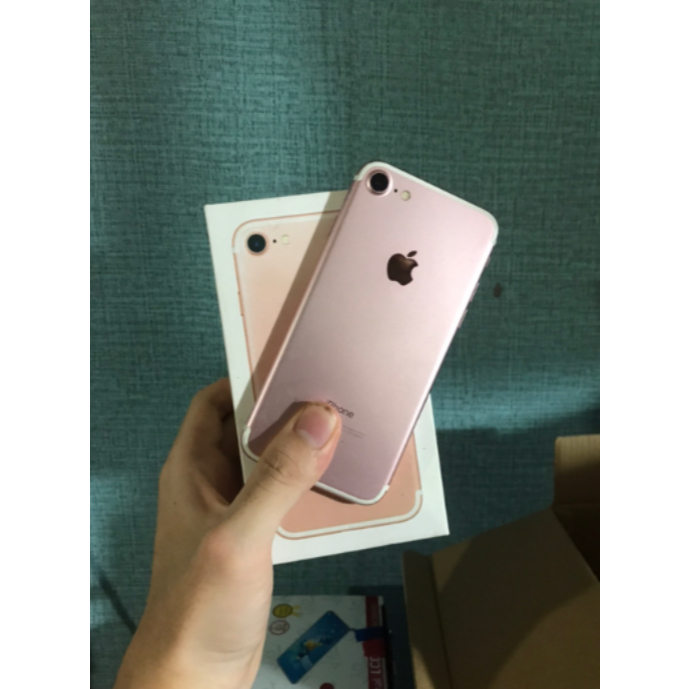 Iphone 7 128GB Rose Gold Second Fullset No Minus Mulus