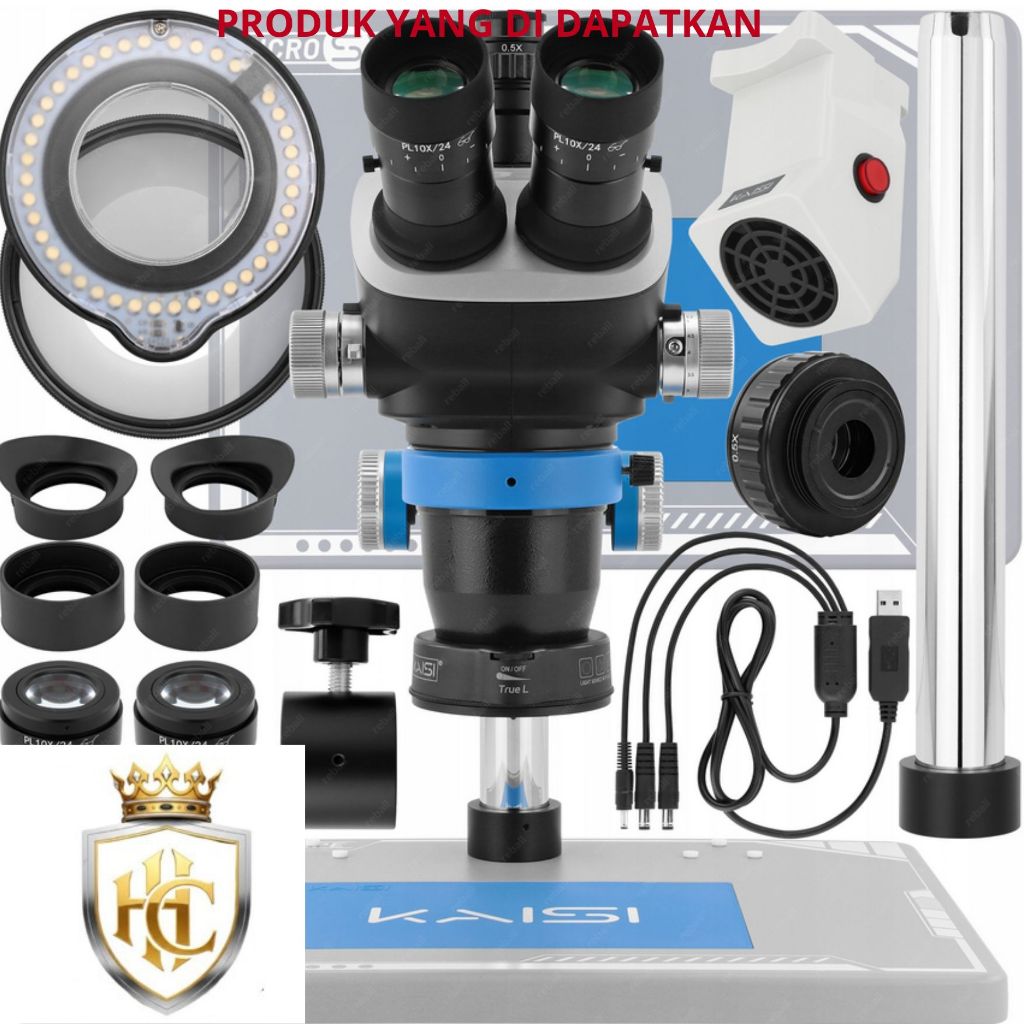 Kaisi S8 Trinocular Microscope 4K Video 500X original