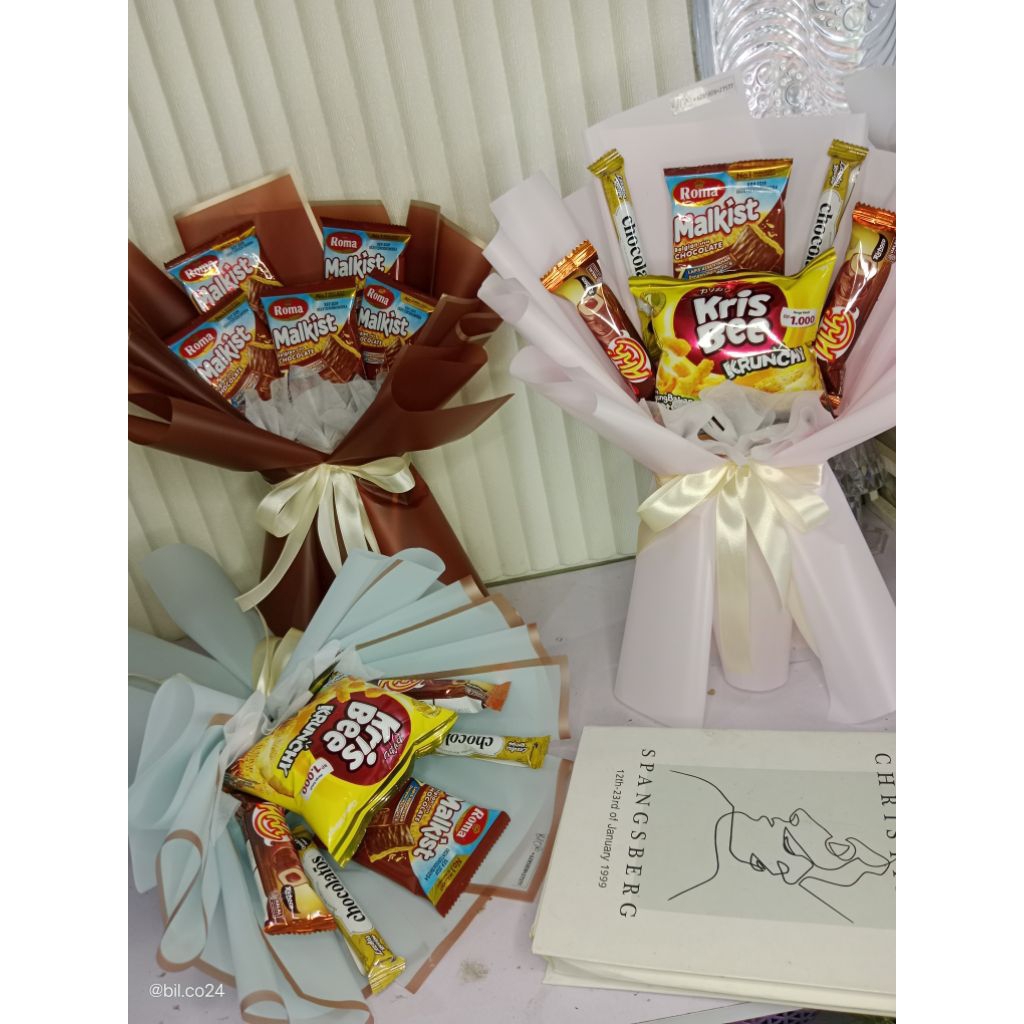 BUKET SNACK ULANG TAHUN MINI