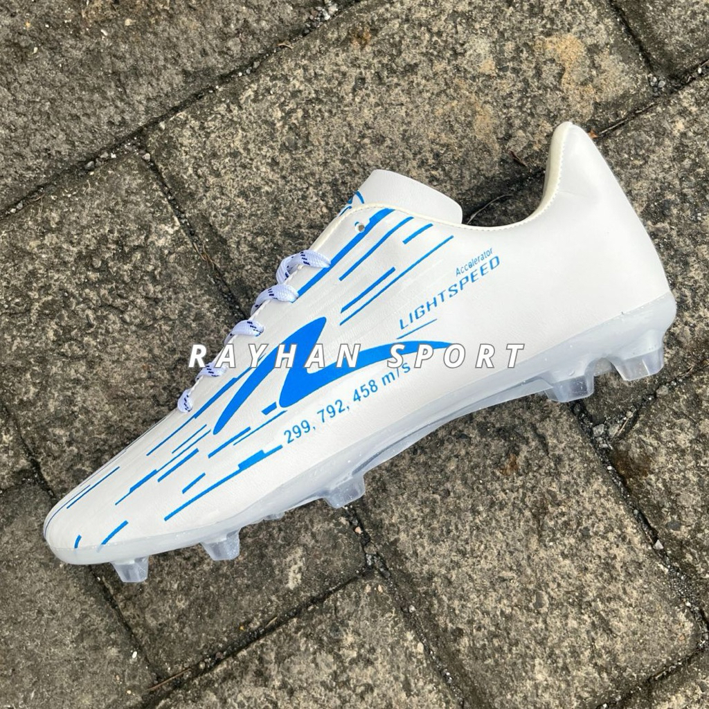 Sepatu bola specs lighspeed reborn putih biru