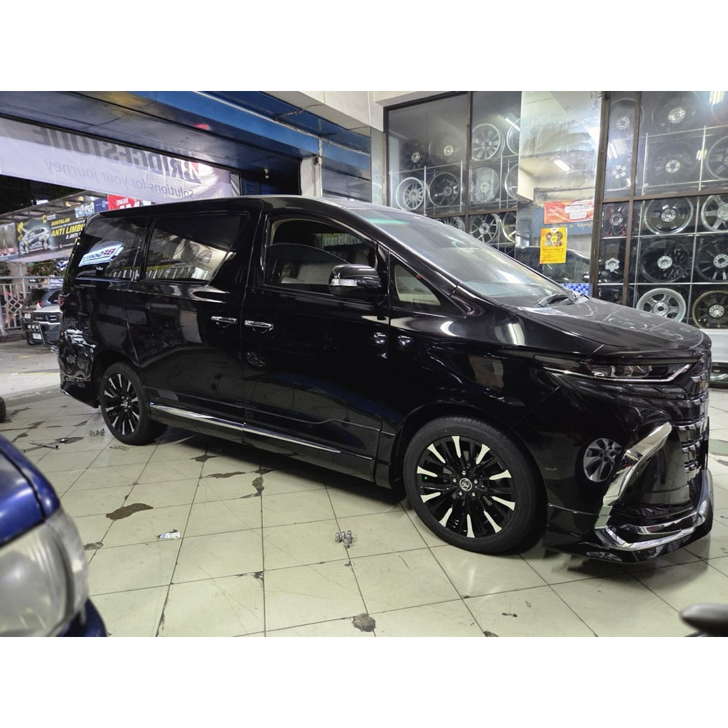 velg Alphard new r18