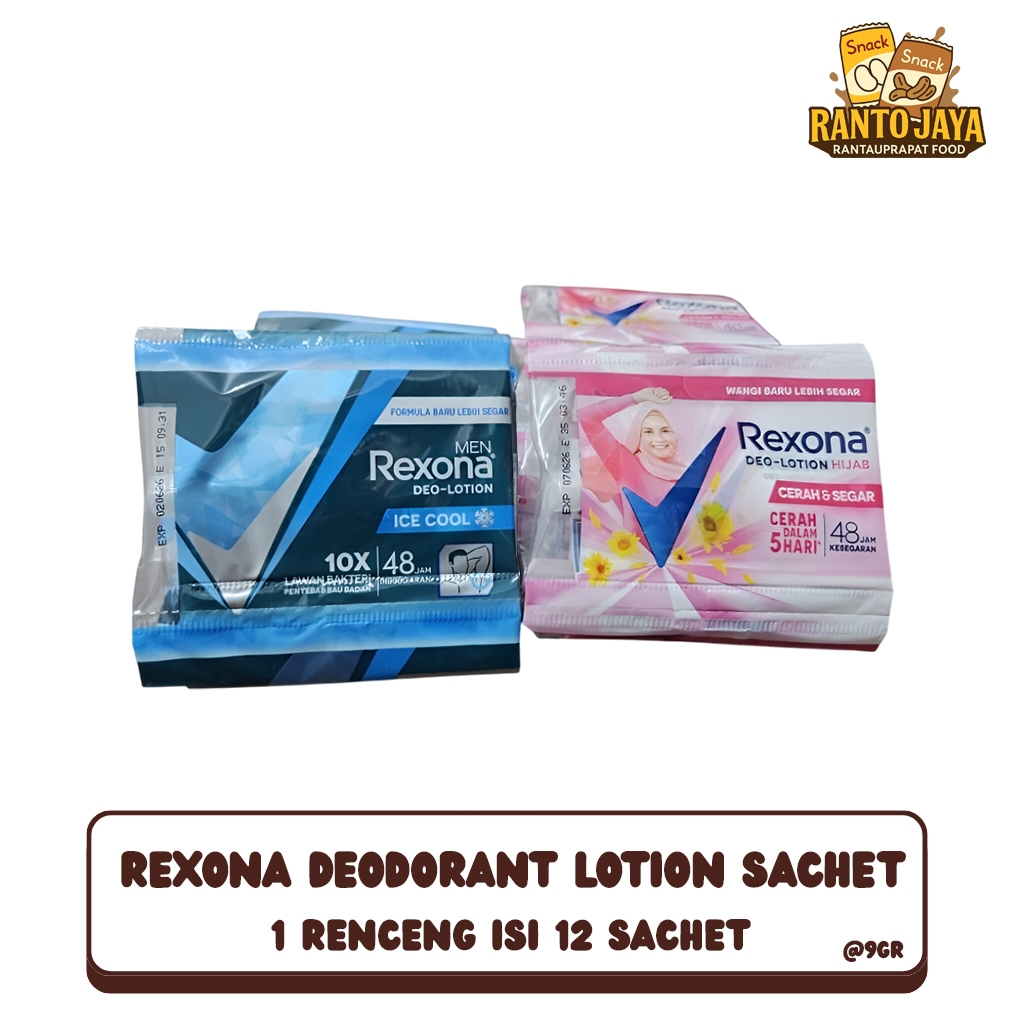 Rexona Sachet 1 Renceng isi 12