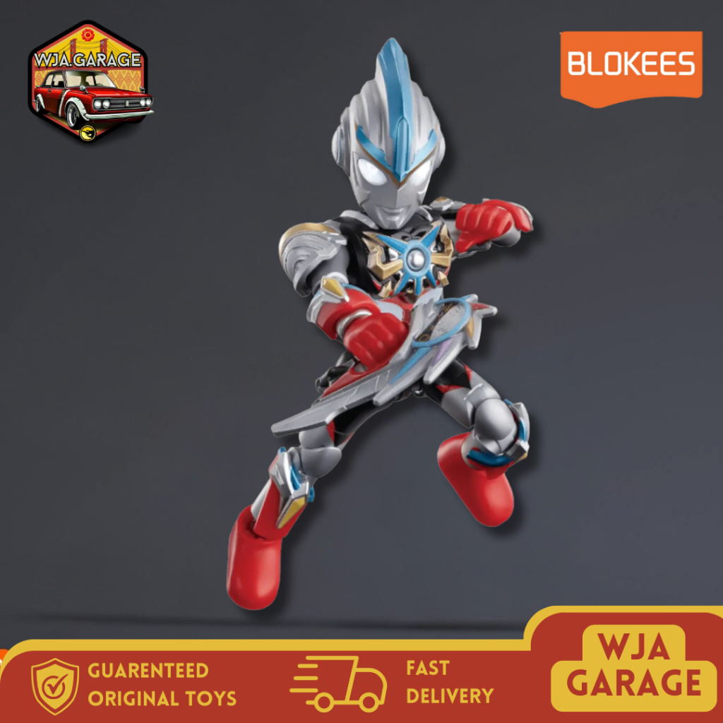 (Fix Character) Model Kit Figure Ultraman Galaxy Version 14 - Ultraman Orb Trinity
