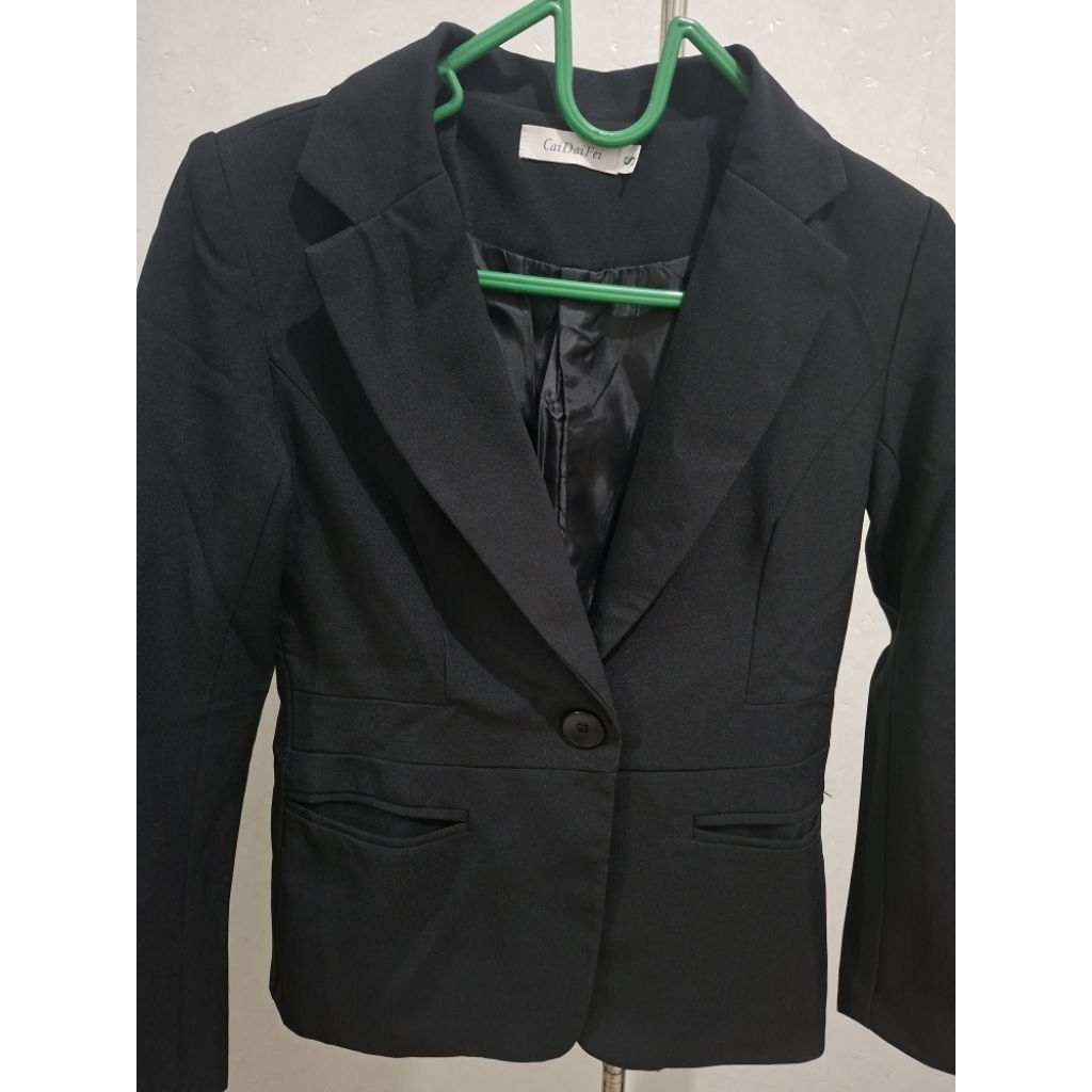 Jas Sidang Hitam Wanita