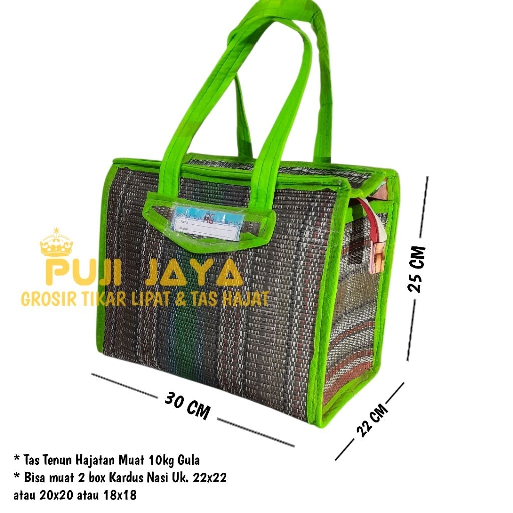 Tas Tenun Hajatan Jumbo (Muat Gula 10kg) / Tas Kardus Box Nasi 22x22 - 20x20 - 18x18 / Tas Souvenir 